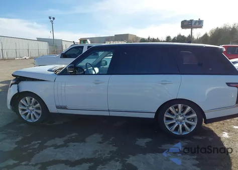 2016 Land Rover Range Rover 5.0L V8 Supercharged z USA, uszkodzony, nr VIN SALGS3EF4GA257683